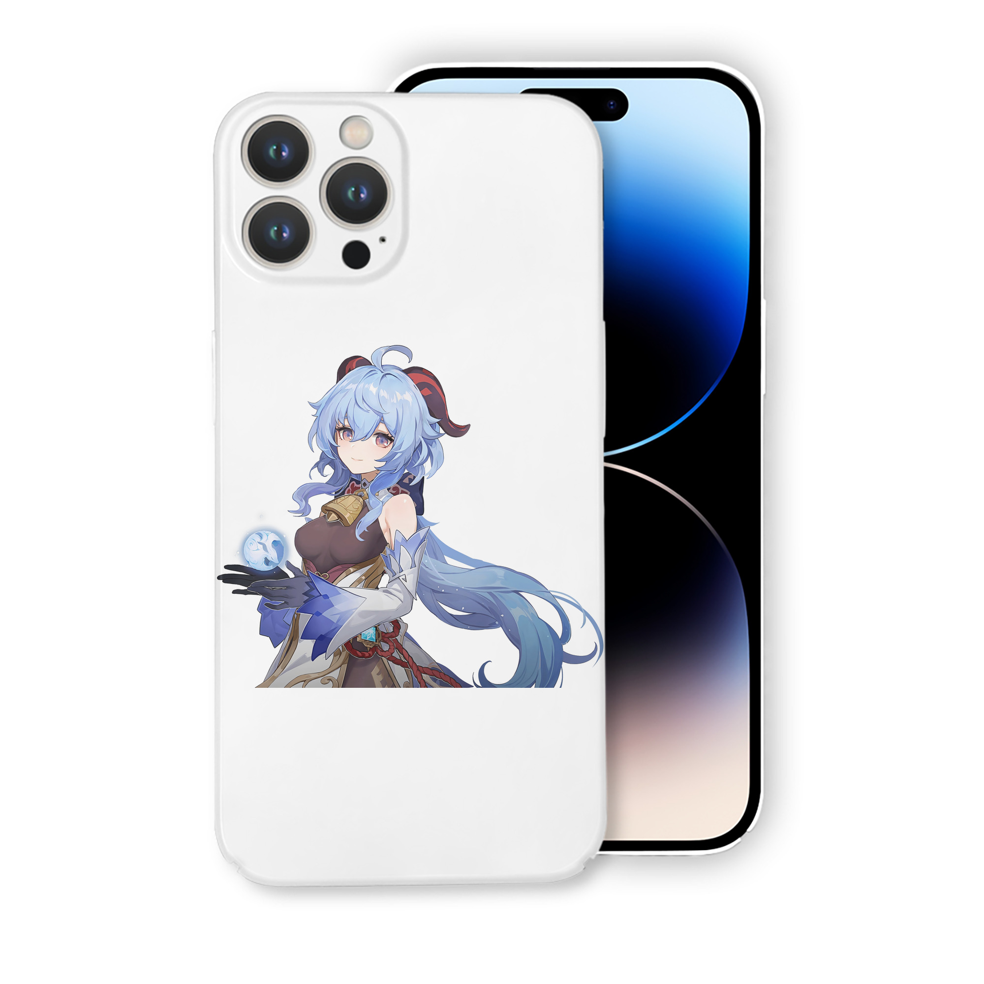 げんし神 甘雨 かんう genshin Ganyu 【iPhone 14シリーズ対応】ハードケース
